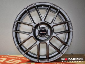 FIAT 500 Custom Wheels - 9esse - Fondmetal - Titanium - 17" 